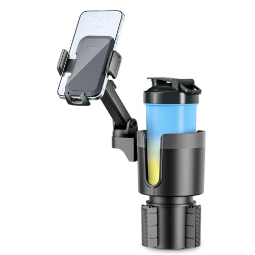 VINAMY Handyhalterung Auto Getränkehalter für BMW 5 Series G30+G31 2017-2023,2 in 1 Um 360° Drehbar Handy Halterung mit BecherhalterExpander Zubehör VINAMY Handyhalterung Auto Getränkehalter für BMW 5 Series G30+G31 2017-2023,2 in 1 Um 360° Drehbar Handy Halterung mit BecherhalterExpander Zubehör von VINAMY