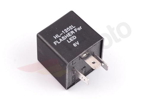 6V LED Blinkrelais Blinker 3-polig Blinkgeber 6V LED Blinkrelais Blinker 3-polig Blinkgeber von VINI