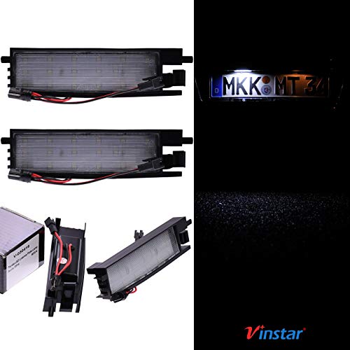 VINSTAR LED Kennzeichenbeleuchtung E-geprüft CAN-Bus 18 LEDs je Modul 6000 Kelvin kompatibel mit Auris ab 2012 VINSTAR LED Kennzeichenbeleuchtung E-geprüft CAN-Bus 18 LEDs je Modul 6000 Kelvin kompatibel mit Auris ab 2012 von VINSTAR
