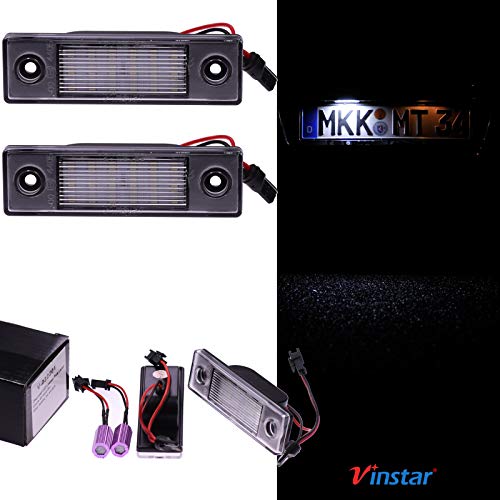 VINSTAR LED Kennzeichenbeleuchtung E-geprüft CAN-Bus 18 LEDs je Modul 6000 Kelvin kompatibel mit Allen Modellen in der Produktbeschreibung VINSTAR LED Kennzeichenbeleuchtung E-geprüft CAN-Bus 18 LEDs je Modul 6000 Kelvin kompatibel mit Allen Modellen in der Produktbeschreibung von VINSTAR