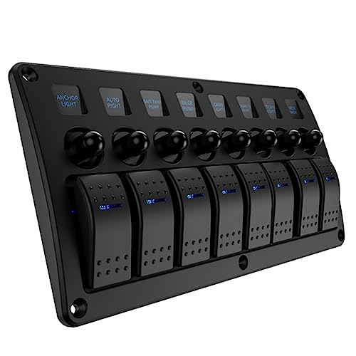 VINTORKY 1Satz Positionen Schalttafel für Fahrzeuge Robustes Kombinationsschalter Panel für Schiffs und Wohnmobilanwendungen Langlebig und Kompatibel mit Meisten Modellen Einfach VINTORKY 1Satz Positionen Schalttafel für Fahrzeuge Robustes Kombinationsschalter Panel für Schiffs und Wohnmobilanwendungen Langlebig und Kompatibel mit Meisten Modellen Einfach von VINTORKY