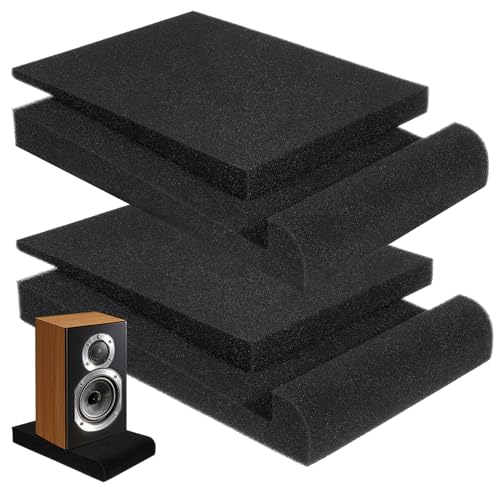 VINTORKY Schallschutz 2 Stk Anti-vibrations-schwammpolster Dämpfung Schalldichte Wand Lautsprecher-isolationspads Schalldichtes Wandpaneel Vinyl Lautsprecherschäume Schallisolierungspads Polyurethan VINTORKY Schallschutz 2 Stk Anti-vibrations-schwammpolster Dämpfung Schalldichte Wand Lautsprecher-isolationspads Schalldichtes Wandpaneel Vinyl Lautsprecherschäume Schallisolierungspads Polyurethan von VINTORKY