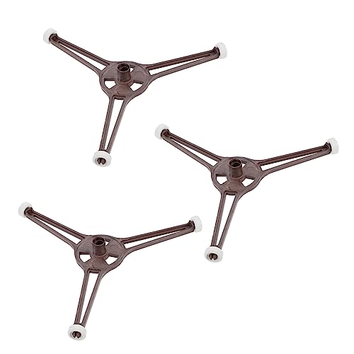 VINTORKY 3 Stück Mikrowellen-Drehteller Mikrowellen-Radring Warmhalteofen Mikrowellen-Ersatz-Drehteller Mikrowellen-Rollring Kreis-Tablett Mikrowellen-Tablett Drehbarer Stützring von VINTORKY