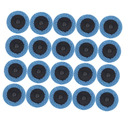 VINTORKY 50 Stück 2 Stützteller polierpads politur pads Schleifzubehör -poliermaschine andenpolster Wollunterlage wolle Schleifer Sandscheibe 2-Zoll-Drehmomentablage Drehmoment Wollrad Blue von VINTORKY
