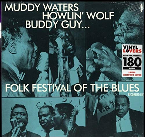 Folk Festival Of The Blues With Muddy Waters, Howlin' Wolf [Vinyl LP] von VINYL LOVERS