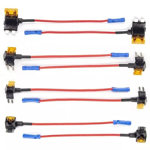 VIOFO 8 STK. Auto Stromkreissicherungshahn Set mit ATO-, Mini-, Micro2- und Mini Adapter/Halter, Notwendig für VIOFO Hardwire Kit Kabel HK3 HK4 HK3-C HK5 von VIOFO