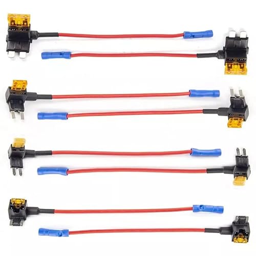 VIOFO 8 STK. Auto Stromkreissicherungshahn Set mit ATO-, Mini-, Micro2- und Mini Adapter/Halter, Notwendig für VIOFO Hardwire Kit Kabel HK3 HK4 HK3-C HK5 von VIOFO