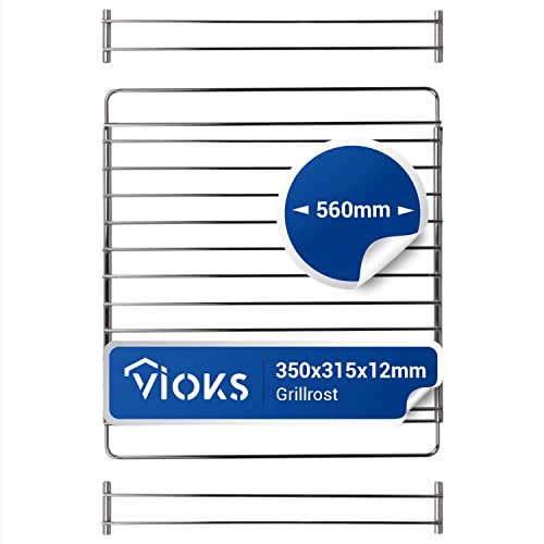 VIOKS Backofen Rost Gitter Ausziehbar 315x350-560mm Ersatz für Bosch 902979222/4 Rost für Backofen & Kuchengitter Rechteckig, Grill Gitterrost VIOKS Backofen Rost Gitter Ausziehbar 315x350-560mm Ersatz für Bosch 902979222/4 Rost für Backofen & Kuchengitter Rechteckig, Grill Gitterrost von VIOKS