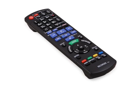 VIOKS Fernbedienung Ersatz für Panasonic N2QAYB001114 Ersatzfernbedienung für DMR-UBC80, DMR-UBC90, DMR-UBS80, DMR-UBS90 Blu-Ray Rekorder VIOKS Fernbedienung Ersatz für Panasonic N2QAYB001114 Ersatzfernbedienung für DMR-UBC80, DMR-UBC90, DMR-UBS80, DMR-UBS90 Blu-Ray Rekorder von VIOKS