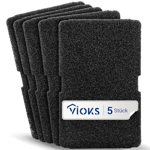 VIOKS Schwamm Filter 5x Ersatz für 2964840100 TKF 7451 Beko Trockner Filter & Trockner Blomberg & Elektra Bregenz Filter für Wärmepumpentrockner von VIOKS