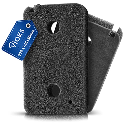VIOKS Sockelfilter 2Stk 220x135mm Ersatz für Мiele 9499230 Trockner Filter - Filter für Wäschetrockner, Zubehör für Trockner Wärmepumpe VIOKS Sockelfilter 2Stk 220x135mm Ersatz für Мiele 9499230 Trockner Filter - Filter für Wäschetrockner, Zubehör für Trockner Wärmepumpe von VIOKS