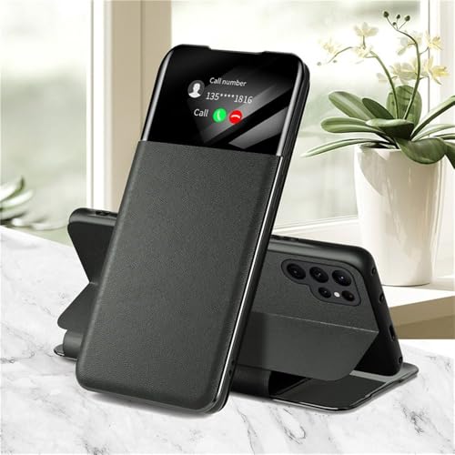 Leder-Flip-Cover für Samsung Galaxy S22 Ultra S21 S20 FE S10 Plus S9 S8 S7 Edge Note 20 10 9 8 Handyhülle, Schwarz, Für Galaxy S7 Edge Leder-Flip-Cover für Samsung Galaxy S22 Ultra S21 S20 FE S10 Plus S9 S8 S7 Edge Note 20 10 9 8 Handyhülle, Schwarz, Für Galaxy S7 Edge von VIPAVA