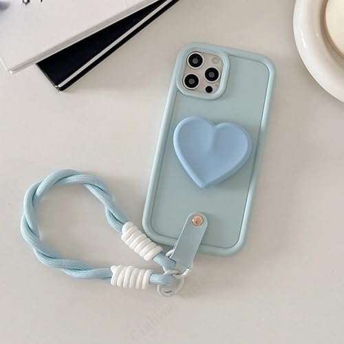 VIPAVA 3D Love Stand mit Anti-Lost-Lanyard-Ketten-Handyhülle für iPhone 15 14 X XR XS 1113 Pro Max 12 Pro 7 8 Plus, Blau, Für iPhone XS VIPAVA 3D Love Stand mit Anti-Lost-Lanyard-Ketten-Handyhülle für iPhone 15 14 X XR XS 1113 Pro Max 12 Pro 7 8 Plus, Blau, Für iPhone XS von VIPAVA