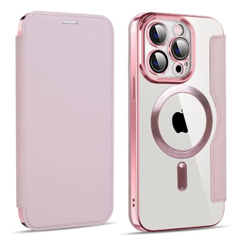 VIPAVA Flip-Leder-Handyhülle für iPhone 14 12 13 11 15 Pro Max 15 14 Plus Brieftaschen-Kartenhalter Magnetabdeckung, Pink, für iPhone 13 Pro VIPAVA Flip-Leder-Handyhülle für iPhone 14 12 13 11 15 Pro Max 15 14 Plus Brieftaschen-Kartenhalter Magnetabdeckung, Pink, für iPhone 13 Pro von VIPAVA