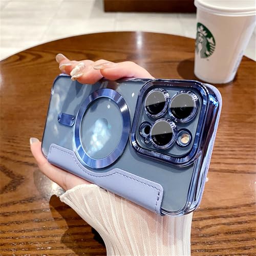 VIPAVA Flip-Lederhülle für iPhone 14 15 ProMax 13 12 11 Pro Max Plus, Ladekarten-Brieftasche, stoßfeste Hülle, Peak Blue, für iPhone 12 VIPAVA Flip-Lederhülle für iPhone 14 15 ProMax 13 12 11 Pro Max Plus, Ladekarten-Brieftasche, stoßfeste Hülle, Peak Blue, für iPhone 12 von VIPAVA