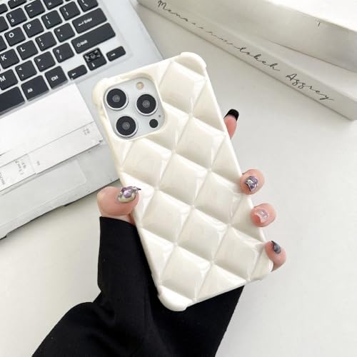 VIPAVA Glänzende Hülle mit Diamantgittermuster für iPhone 16 15 14 Plus 11 13 12 Pro Max Mini 3D-Airbag Stoßfeste Hartschale, Mike White, für iPhone 15 VIPAVA Glänzende Hülle mit Diamantgittermuster für iPhone 16 15 14 Plus 11 13 12 Pro Max Mini 3D-Airbag Stoßfeste Hartschale, Mike White, für iPhone 15 von VIPAVA