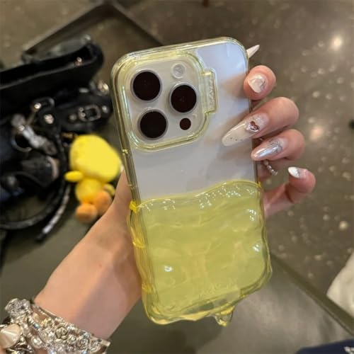 VIPAVA Süße 3D-Eiscreme-Handyhülle aus weichem Silikon für iPhone 15 14 13 12 Pro Max Hülle Transparente stoßfeste Rückseite, gelb, für iPhone 14 VIPAVA Süße 3D-Eiscreme-Handyhülle aus weichem Silikon für iPhone 15 14 13 12 Pro Max Hülle Transparente stoßfeste Rückseite, gelb, für iPhone 14 von VIPAVA