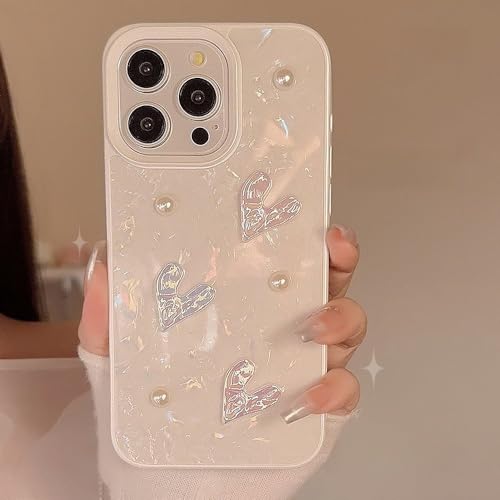VIPAVA Süße 3D Love Weiche Silikonhülle für iPhone 15 Plus 14 13 12 11 Pro Max Pearl Stoßfeste Shell Pattern Handyhülle,A1,Für 15 Pro Max VIPAVA Süße 3D Love Weiche Silikonhülle für iPhone 15 Plus 14 13 12 11 Pro Max Pearl Stoßfeste Shell Pattern Handyhülle,A1,Für 15 Pro Max von VIPAVA