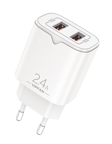 Ladegerät 2 x USB - 2,4A Schnellladegerät Ladegerät 2 x USB - 2,4A Schnellladegerät von VIPFAN