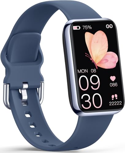 VIPWISE Fitness Tracker mit Herzfrequenz & Schlafmonitor, Bluetooth Smartwatch mit Anrufen, Blutsauerstoff, IP68 Wasserdicht, Schrittzähler & 20 Sportmodi für Damen & Herren von VIPWISE