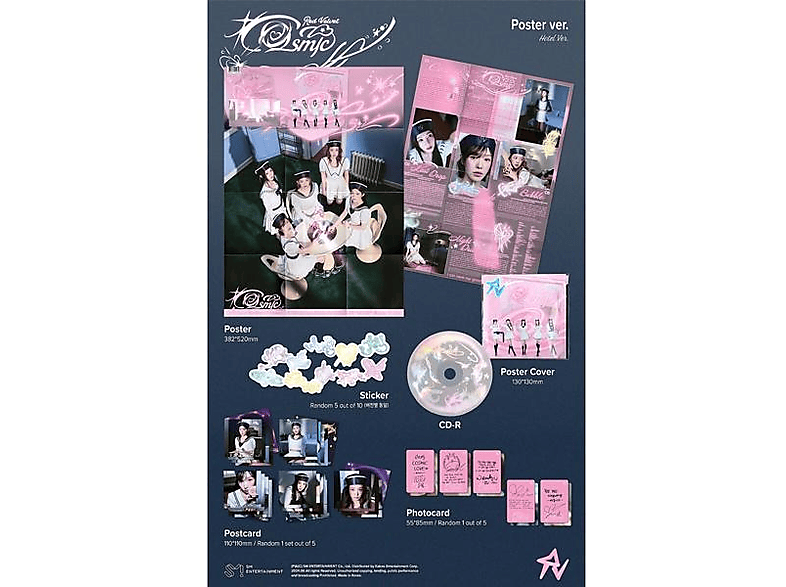 Red Velvet - Cosmic (Hotel Poster Ver.) (CD) von VIRGIN LAS