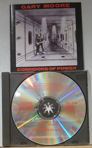 GARY MOORE. CORRIDORS OF POWER. UNBARCODED FIRST ISSUE CD ALBUM von VIRGIN