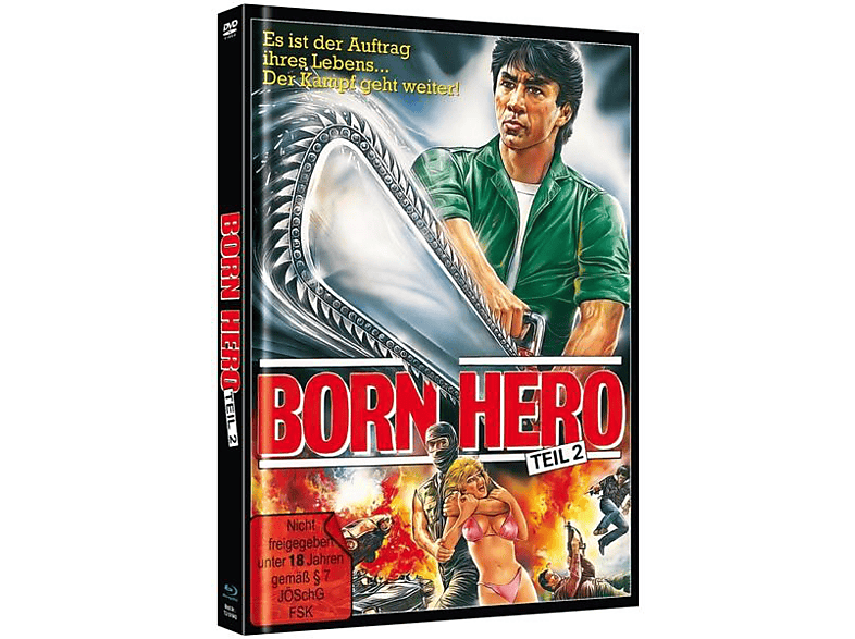 BORN HERO 2 [Blu-ray & DVD]-Cover B Blu-ray von VISION GAT