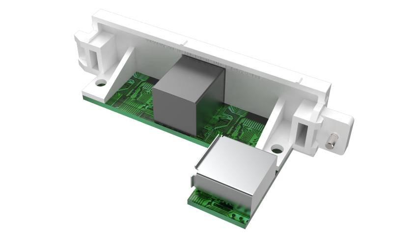 VISION TechConnect 3 USB-b module - Modulares Faceplate-Snap-In - USB-Typ B (TC3 USBB) von VISION