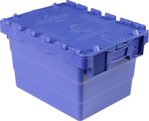 VISO DSW 4325 Klappdeckelbox (B x H x T) 400 x 250 x 300mm Blau 1St. von VISO