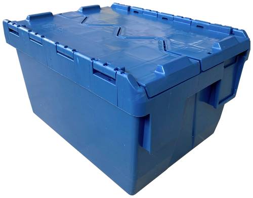 VISO DSW4321 Klappdeckelbox (B x H x T) 400 x 200 x 300mm Blau 1St. von VISO