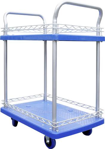 VISO SERVANTE300 Servierwagen Kunststoff Traglast (max.): 150kg Blau, Silber von VISO