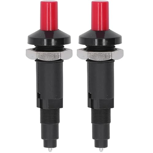 VISSQH 2 Stück Piezozünder,1 Out 1 Button Funkenzünder Piezo Funkenzünder Keramik piezo zünder,Gasgrill Zünder passend für Gaskamin & Ofen VISSQH 2 Stück Piezozünder,1 Out 1 Button Funkenzünder Piezo Funkenzünder Keramik piezo zünder,Gasgrill Zünder passend für Gaskamin & Ofen von VISSQH