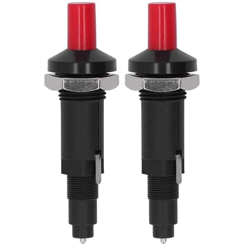 VISSQH 2 x Piezozünder,Button Funkenzünder 1 Out 2 Piezo Funkenzünder Keramik piezo zünder,Gasgrill Zünder passend für Gaskamin & Ofen VISSQH 2 x Piezozünder,Button Funkenzünder 1 Out 2 Piezo Funkenzünder Keramik piezo zünder,Gasgrill Zünder passend für Gaskamin & Ofen von VISSQH
