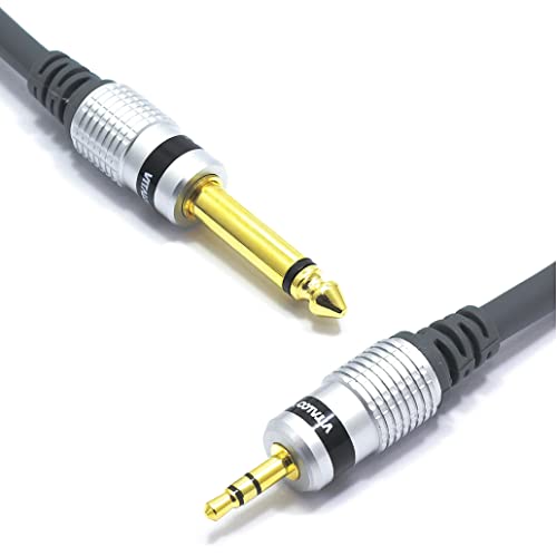 VITALCO 3.5mm Stereo auf 6.3mm Mono Klinke Kabel 1.5m 3.5 Stereo Aux zu Grosse Mono 6.3 Klinkenstecker Audio Adapter VITALCO 3.5mm Stereo auf 6.3mm Mono Klinke Kabel 1.5m 3.5 Stereo Aux zu Grosse Mono 6.3 Klinkenstecker Audio Adapter von VITALCO