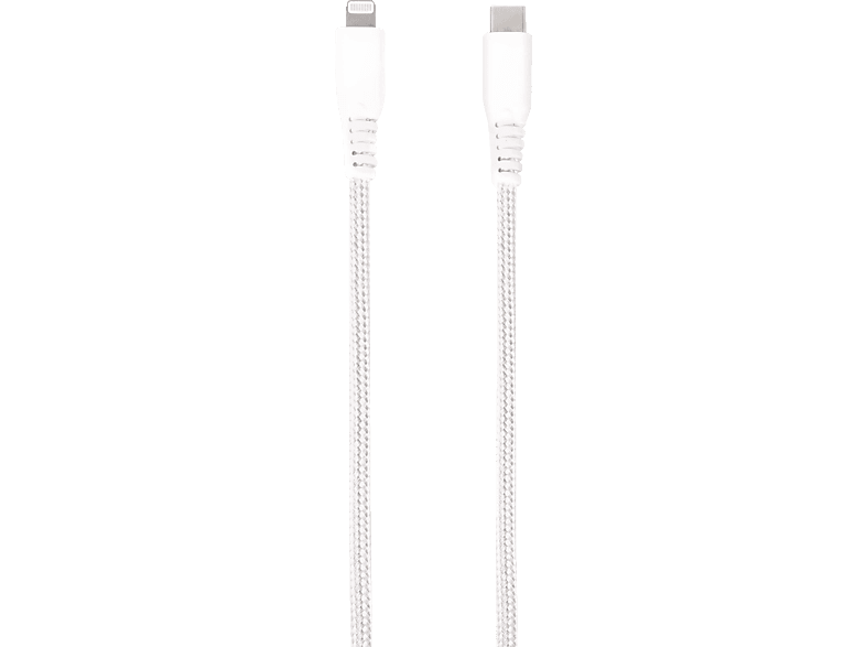 VIVANCO LongLife Lightning USB, Datenkabel, 1,5 m, Weiß von VIVANCO