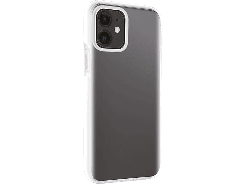 VIVANCO Rock Solid, Backcover, Apple, iPhone 12, 12 Pro, Transparent/Weiß von VIVANCO