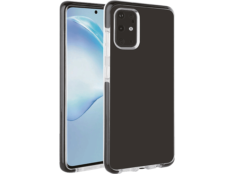 VIVANCO Rock Solid, Backcover, Samsung, Galaxy S20+, Transparent/Schwarz VIVANCO Rock Solid, Backcover, Samsung, Galaxy S20+, Transparent/Schwarz von VIVANCO
