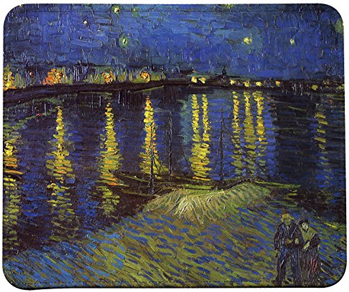 Vincent Van Gogh Impressionismus Kunst Maus Pad starry night over the rhone Vincent Van Gogh Impressionismus Kunst Maus Pad starry night over the rhone von VIVIPOW