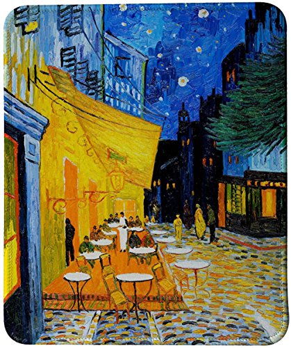 Vincent Van Gogh Impressionist Art Mauspad (Cafe) von VIVIPOW