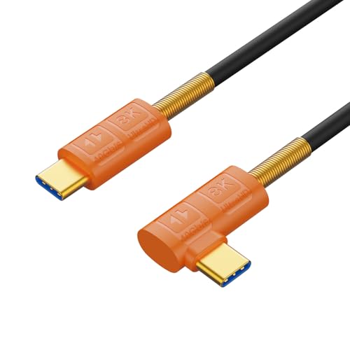 VIVIWI 240 W TypeC USB-Kabel, 40 Gbit/s, Datenübertragung, USB-C-Verlängerungskabel, 8K60 Hz, Videoausgang, effizient von VIVIWI