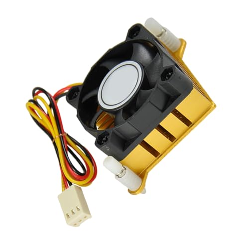 VIVIWI Aluminium-Kühlkörper-Lamellenkühler DC5 V 12 V 40 mm DC5 V 12 V Lüfter für PC Northbridge Chipsatz Kühlung und kleine Elektronik VIVIWI Aluminium-Kühlkörper-Lamellenkühler DC5 V 12 V 40 mm DC5 V 12 V Lüfter für PC Northbridge Chipsatz Kühlung und kleine Elektronik von VIVIWI
