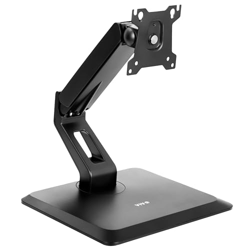 VIVO Premium VESA Einzelner 43,2 bis 32 Zoll Computermonitor & Touchscreen-Schreibtischständer mit drehbarem Sockel, freistehend, pneumatisch, höhenverstellbare Armhalterung, STAND-V001R VIVO Premium VESA Einzelner 43,2 bis 32 Zoll Computermonitor & Touchscreen-Schreibtischständer mit drehbarem Sockel, freistehend, pneumatisch, höhenverstellbare Armhalterung, STAND-V001R von VIVO