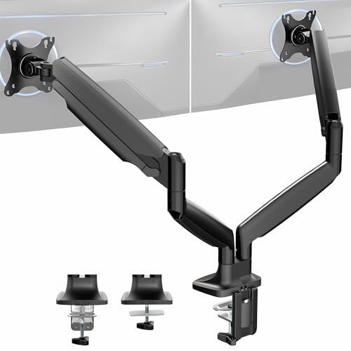 VIVO STAND-V220Q Premium-Aluminium-Monitorarm für ultrabreite Monitore bis zu 101,6 cm und 13,6 kg, Schreibtischhalterung, pneumatische Höhe, max. VESA 100 x 100, Schwarz VIVO STAND-V220Q Premium-Aluminium-Monitorarm für ultrabreite Monitore bis zu 101,6 cm und 13,6 kg, Schreibtischhalterung, pneumatische Höhe, max. VESA 100 x 100, Schwarz von VIVO