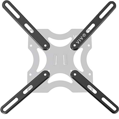 VIVO Stahl VESA Verlängerung Mount Adapter Halterungen für Bildschirme 32 bis 55 Zoll LCD LED TV Umbau Platte Kit für VESA bis 400 x 400 mm, MOUNT-AD400B VIVO Stahl VESA Verlängerung Mount Adapter Halterungen für Bildschirme 32 bis 55 Zoll LCD LED TV Umbau Platte Kit für VESA bis 400 x 400 mm, MOUNT-AD400B von VIVO