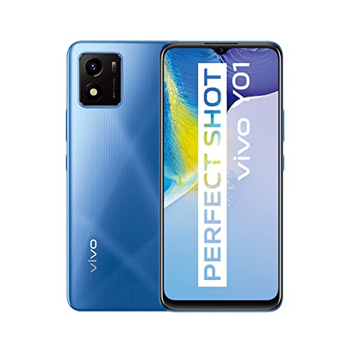 VIVO Y01 Smartphone, Akku 5000 mAh, 6,51 Zoll Halo FullView, 13 MP Rückkamera, Gesichtserkennung, 3D Slim, Funtouch OS 11.1, 3+32 GB von VIVO