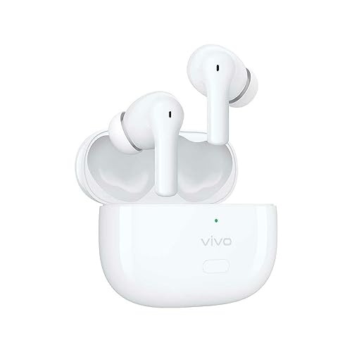 vivo TWS 2 ANC Kopfhörer, kabellos, Weiß (Moonlight White) von VIVO
