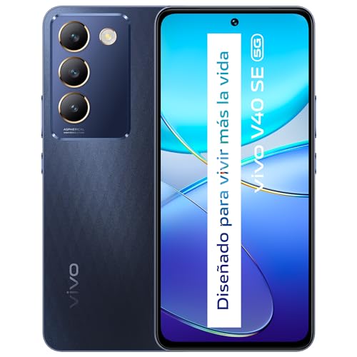 vivo V40 SE 5G Smartphone, Android-Handy, 8 GB + 256 GB, 120 Hz AMOLED-Display, 50 MP Dreifachkamera, 5000-mAh-Akku, Schwarz vivo V40 SE 5G Smartphone, Android-Handy, 8 GB + 256 GB, 120 Hz AMOLED-Display, 50 MP Dreifachkamera, 5000-mAh-Akku, Schwarz von VIVO