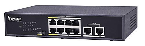 VIVOTEK AW-FET-100C-120 PoE Switch, 120W von VIVOTEK