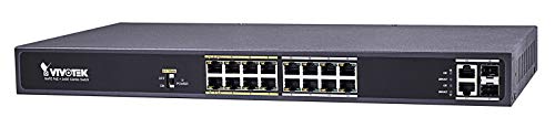 VIVOTEK AW-FGT-180C-250 PoE Switch, 240W von VIVOTEK