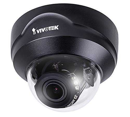 Vivotek Fixed Dome IP-Kamera, 4 MP, IR LED 30M, Indoor, 2,8-12mm Schwarz von VIVOTEK